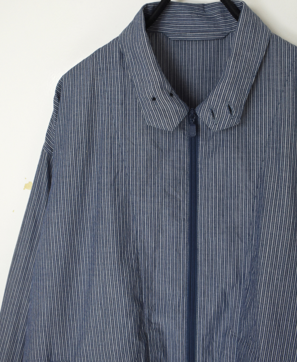 ●NVL2521(ジャケット) POPLIN STRIPE DRIZZLER JACKET