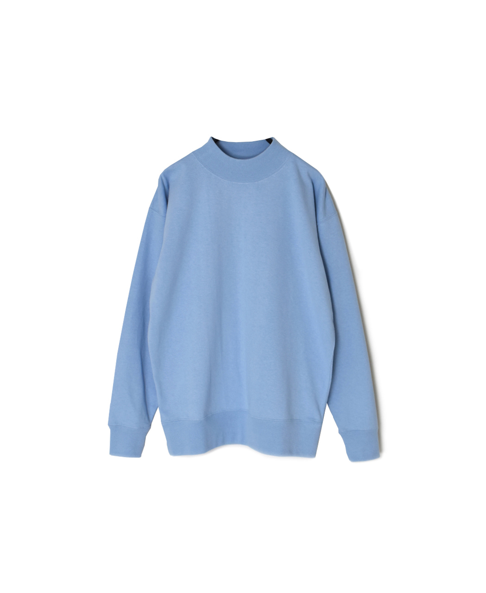 GNAM2401 (Tシャツ) SINGLE JERSEY MOCK-NECK LONG SLEEVE T-SHIRT