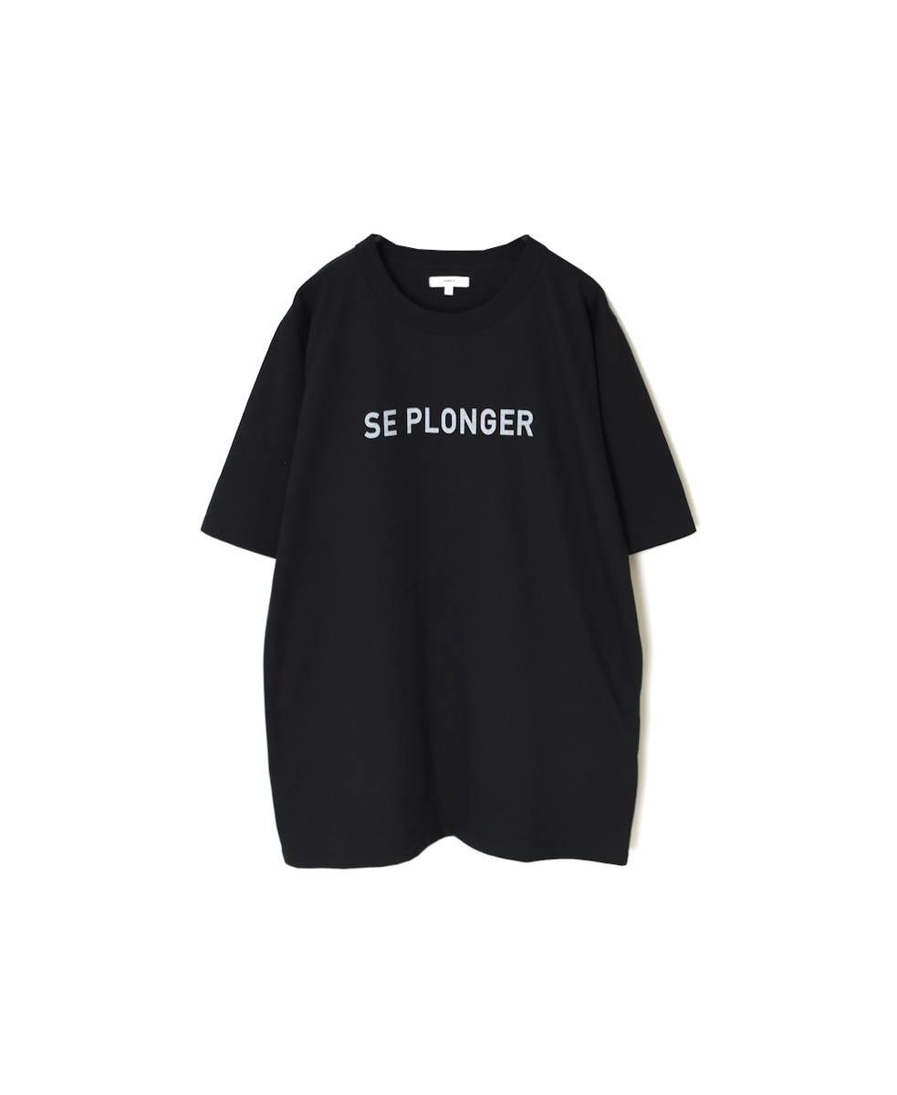 NFA1802P43(Tシャツ) "SE PLONGER" 4.4oz COTTON JERSEY CREW NECK OVERSIZED S/SL T-SHIRT