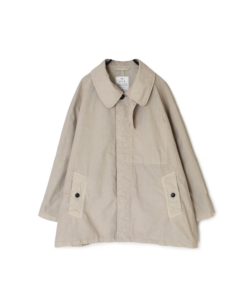 NHT2352TC (コート) LIGHT WEIGHT COTTON OVERDYE BALMACAAN SHORT COAT