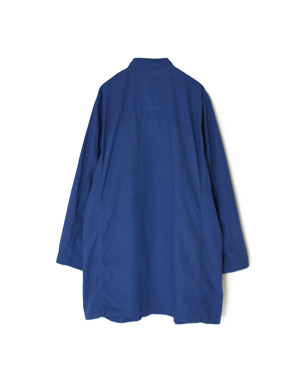 INHT2501CP(ジャケット) 60s COTTON POPLIN OVERDYE STAND COLLAR FLY FRONT JACKET