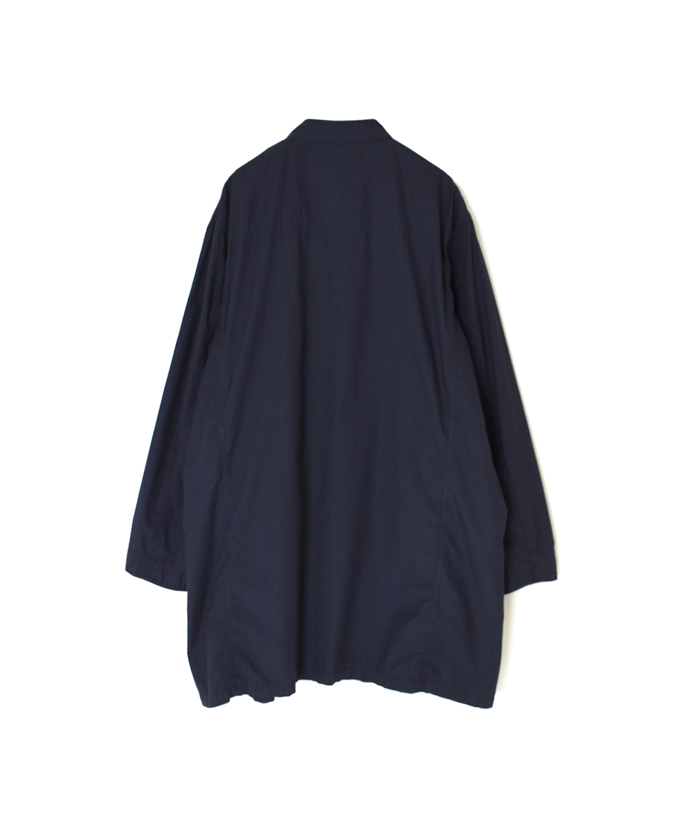 INHT2501CP(ジャケット) 60s COTTON POPLIN OVERDYE STAND COLLAR FLY FRONT JACKET