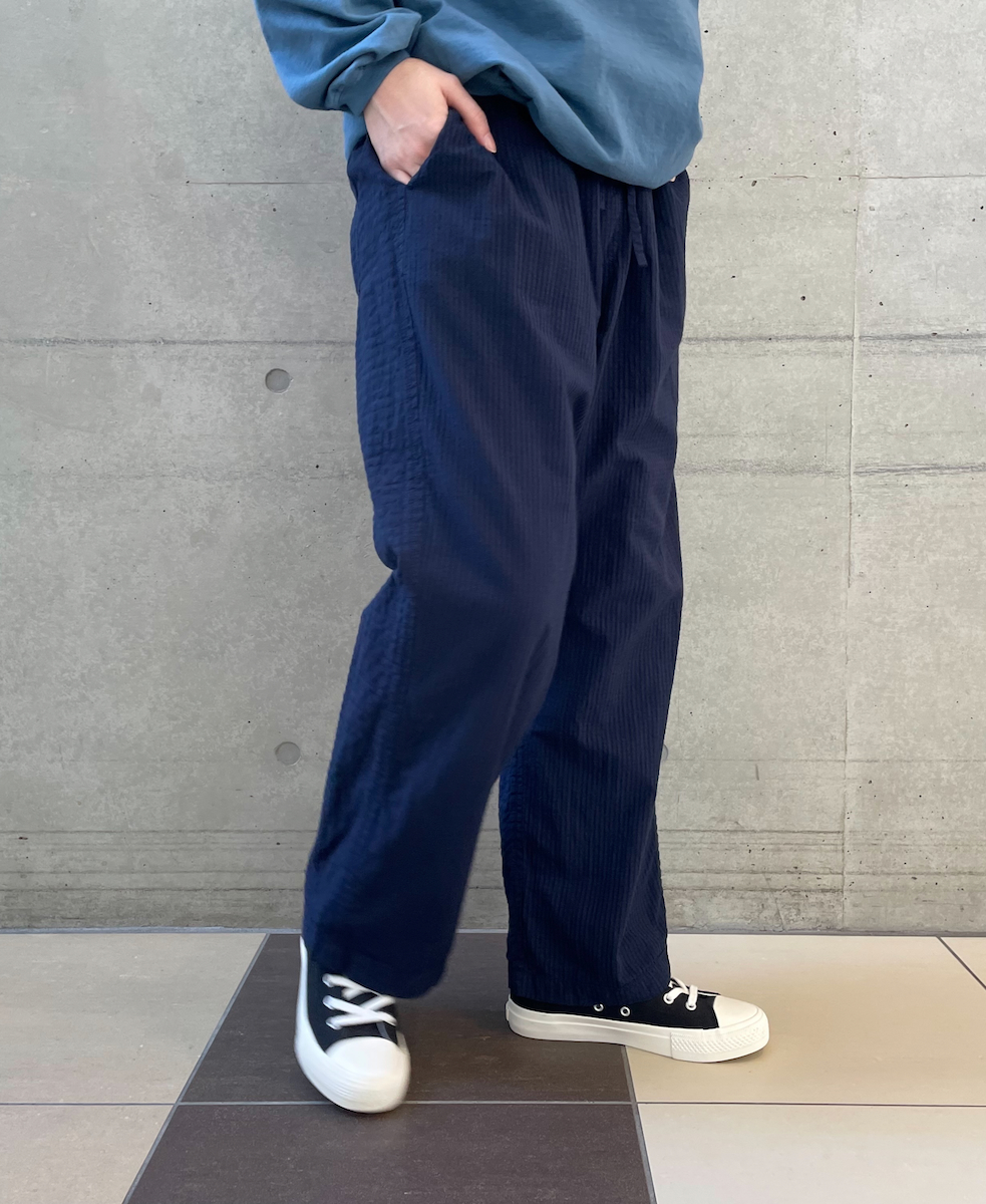 ●MDSH2483D(パンツ) 80s ORGANIC COTTON BIG CHECK × SMALL CHECK EASY PANTS