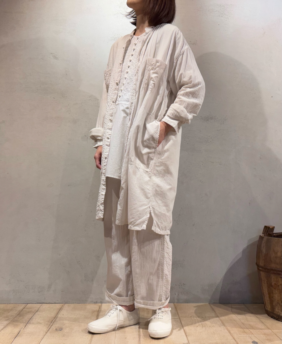 ●MDSH2483D(パンツ) 80s ORGANIC COTTON BIG CHECK × SMALL CHECK EASY PANTS