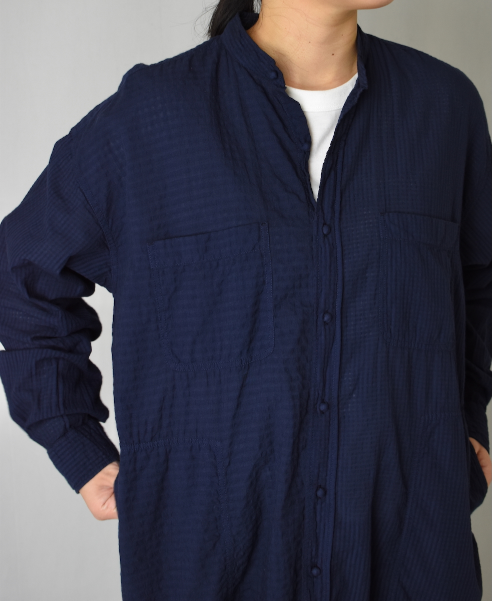 ●MDSH2482BD(ジャケット) 80s ORGANIC COTTON BIG CHECK × SMALL CHECK(BALL BUTTON) 4 POCKET LONG JACKET