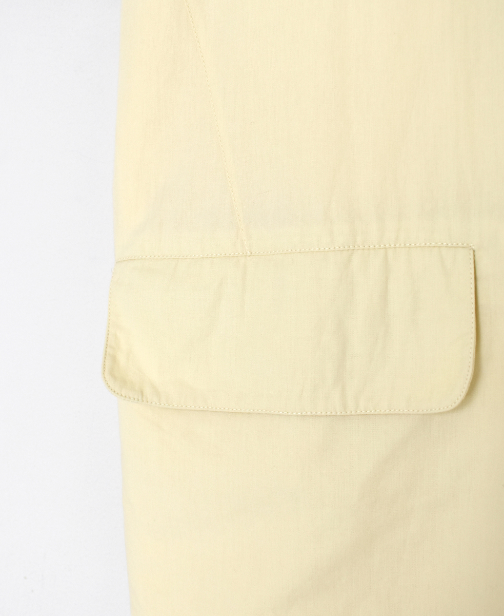 ●NVL2502CP(ベスト) 40s ORGANIC POPLIN NO COLLAR VEST