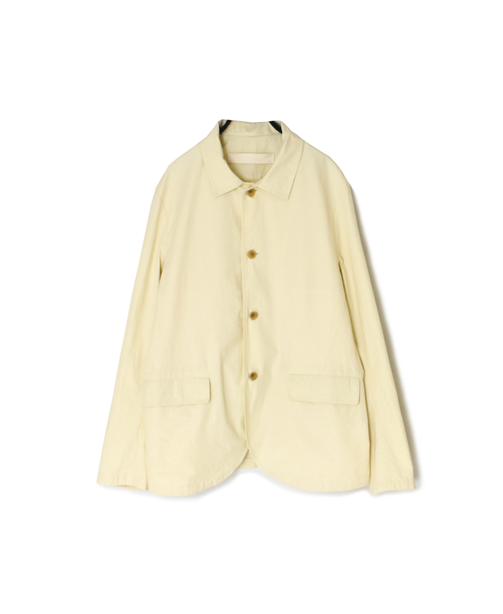 ●NVL2501CP(ジャケット) 40s ORGANIC POPLIN SIDE VENTS REGULAR COLLAR JACKET