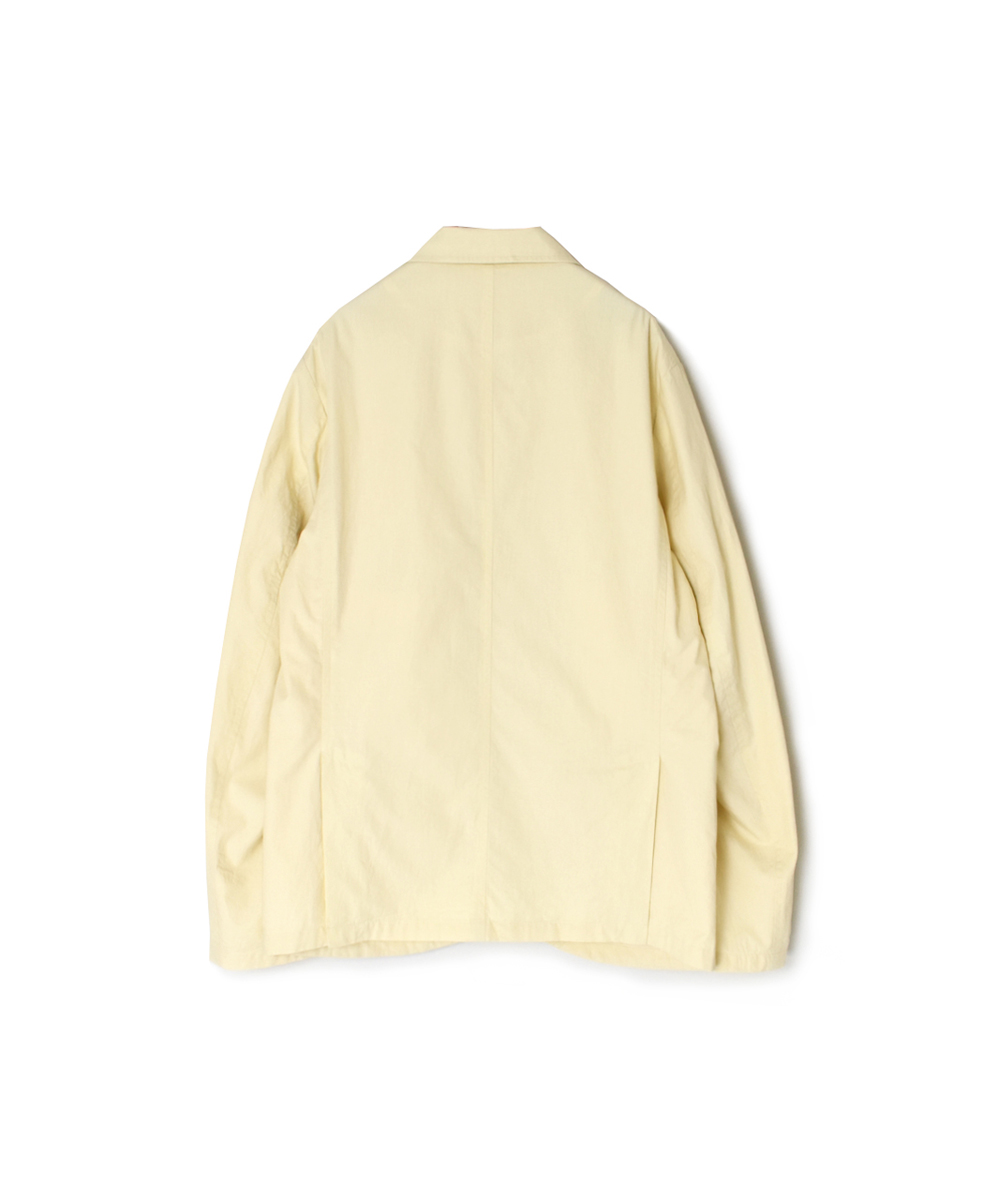 ●NVL2501CP(ジャケット) 40s ORGANIC POPLIN SIDE VENTS REGULAR COLLAR JACKET