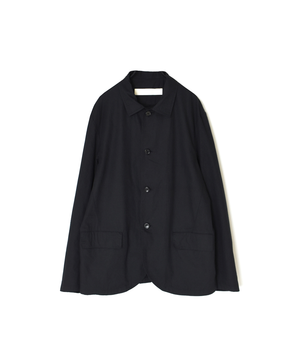 ●NVL2501CP(ジャケット) 40s ORGANIC POPLIN SIDE VENTS REGULAR COLLAR JACKET