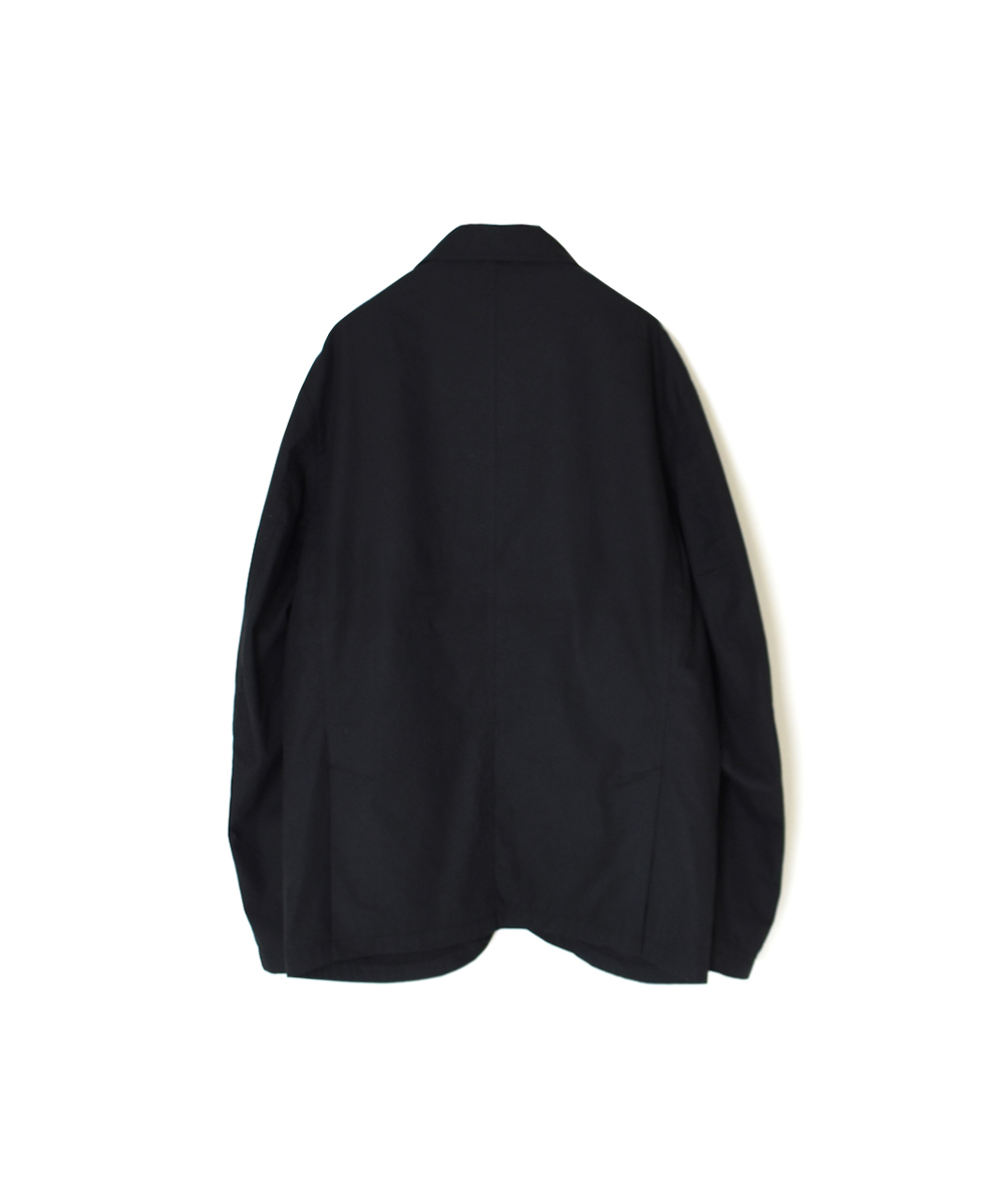 ●NVL2501CP(ジャケット) 40s ORGANIC POPLIN SIDE VENTS REGULAR COLLAR JACKET