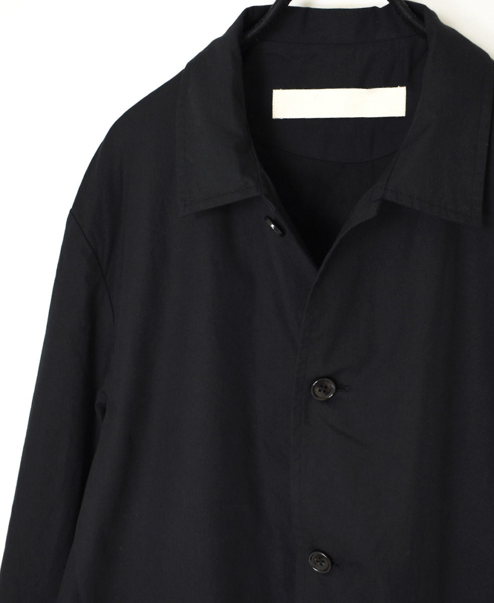 ●NVL2501CP(ジャケット) 40s ORGANIC POPLIN SIDE VENTS REGULAR COLLAR JACKET