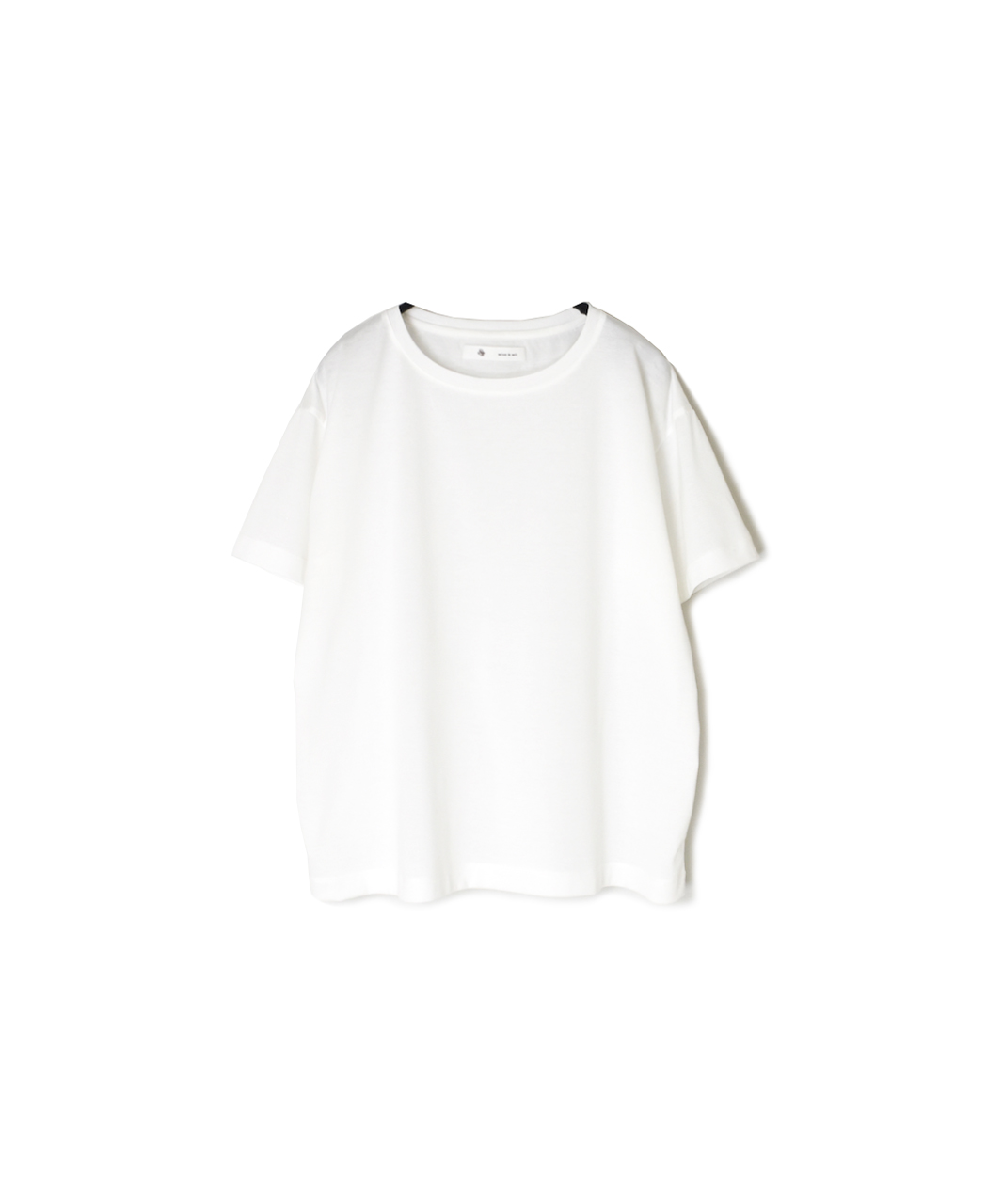 GNMDS25002(Tシャツ) MERCERIZED COTTON JERSEY BOAT NECK T-SHIRT