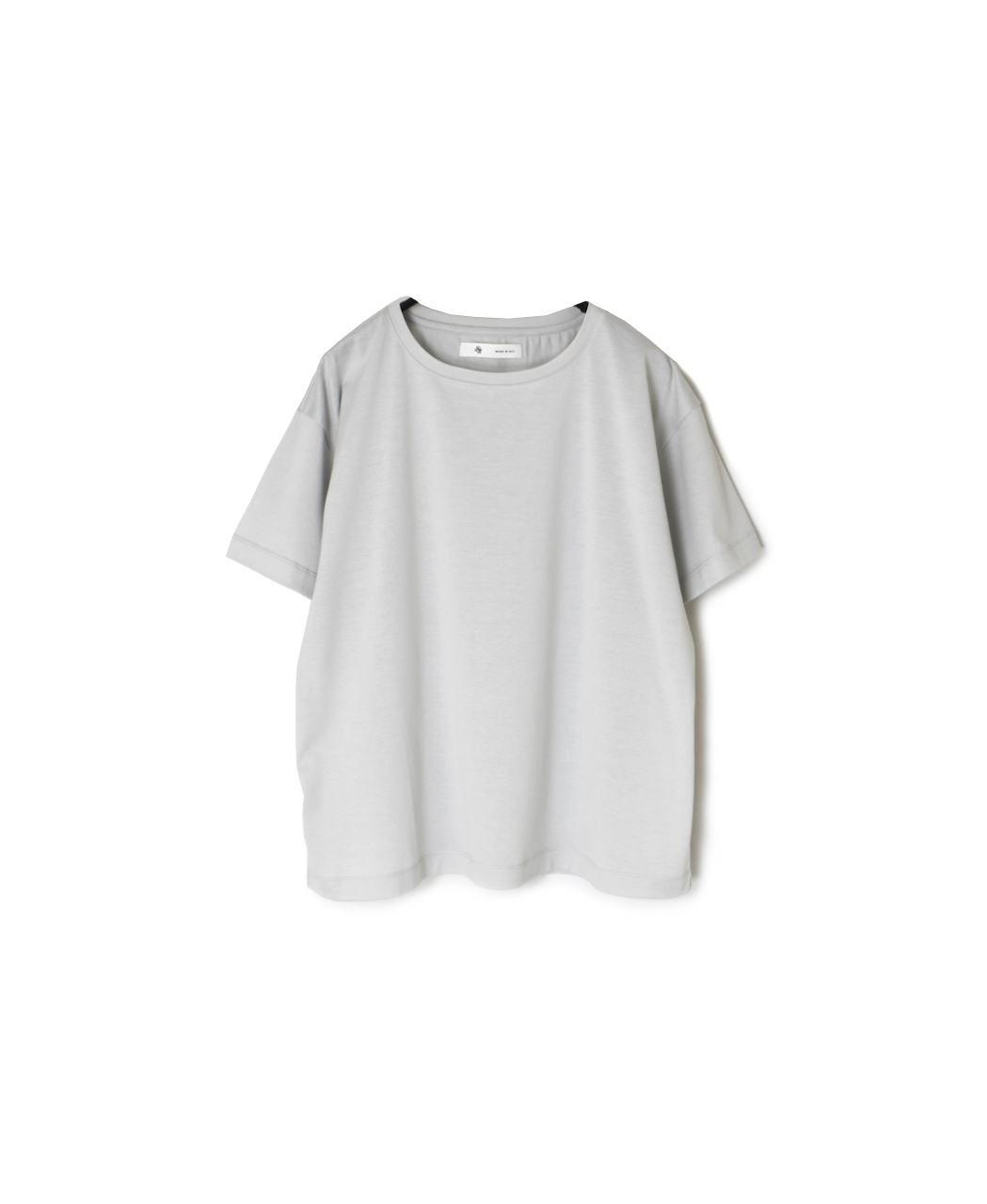 GNMDS25002(Tシャツ) MERCERIZED COTTON JERSEY BOAT NECK T-SHIRT