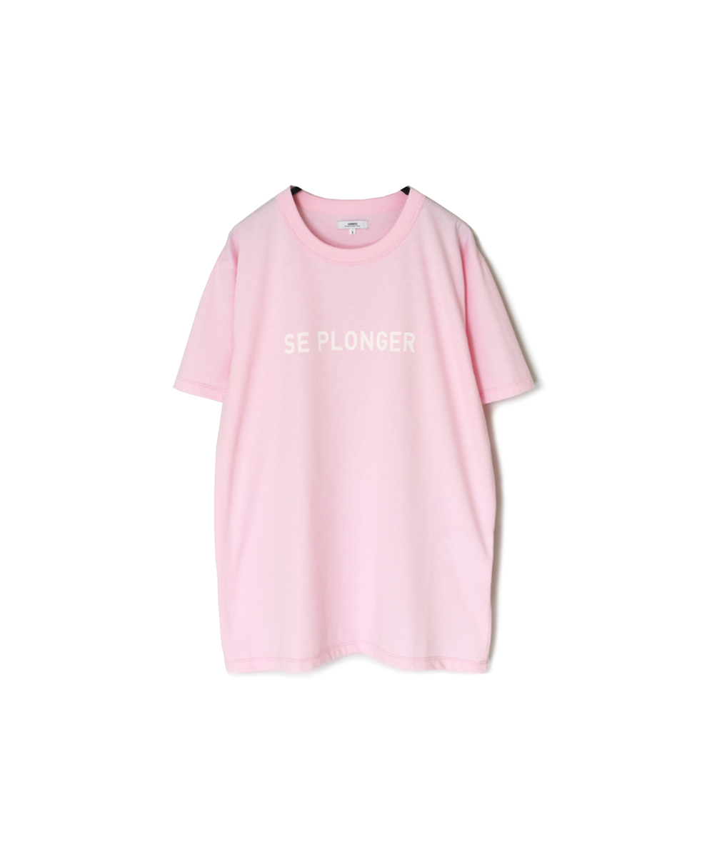 NFA1802P43(Tシャツ) "SE PLONGER" 4.4oz COTTON JERSEY CREW NECK OVERSIZED S/SL T-SHIRT