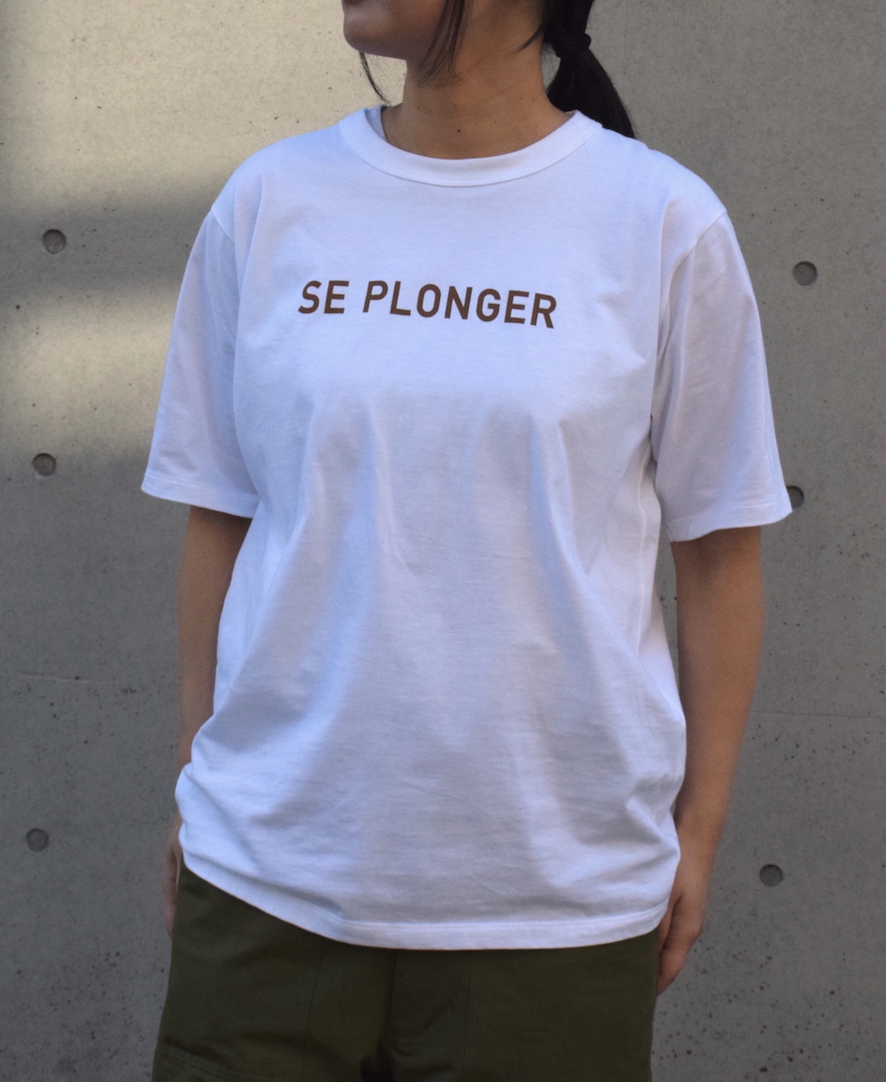 NFA1802P43(Tシャツ) "SE PLONGER" 4.4oz COTTON JERSEY CREW NECK OVERSIZED S/SL T-SHIRT