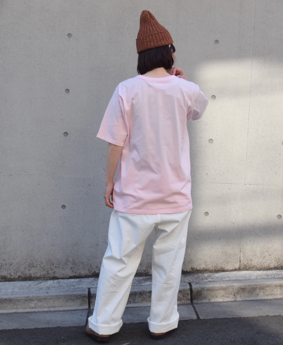 NFA1802P44(Tシャツ) "LA VIE EST" 4.4oz COTTON JERSEY CREW NECK OVERSIZED S/SL T-SHIRT