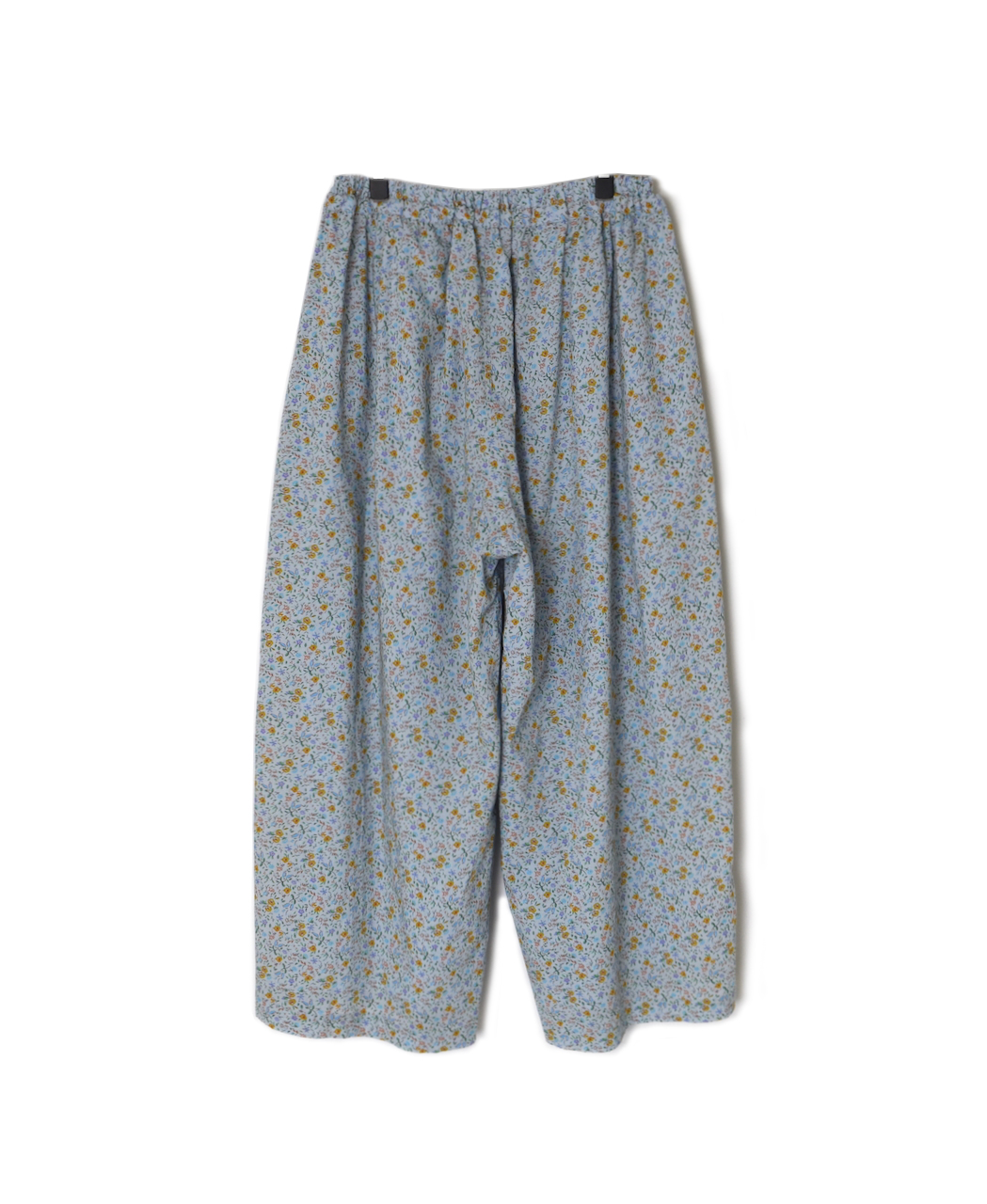 INAM2516FD(パンツ) COTTON FLOWER PRINT GATHERED EASY PANTS WITH LINING