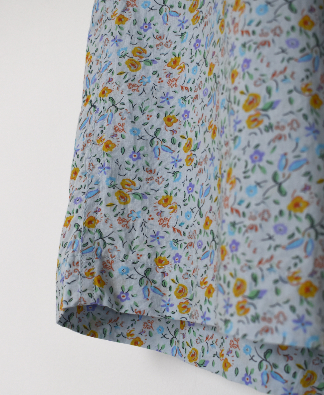 INAM2516FD(パンツ) COTTON FLOWER PRINT GATHERED EASY PANTS WITH LINING