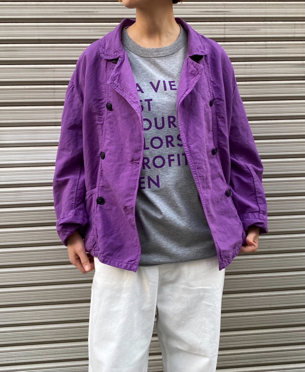 NFA1802P44(Tシャツ) "LA VIE EST" 4.4oz COTTON JERSEY CREW NECK OVERSIZED S/SL T-SHIRT