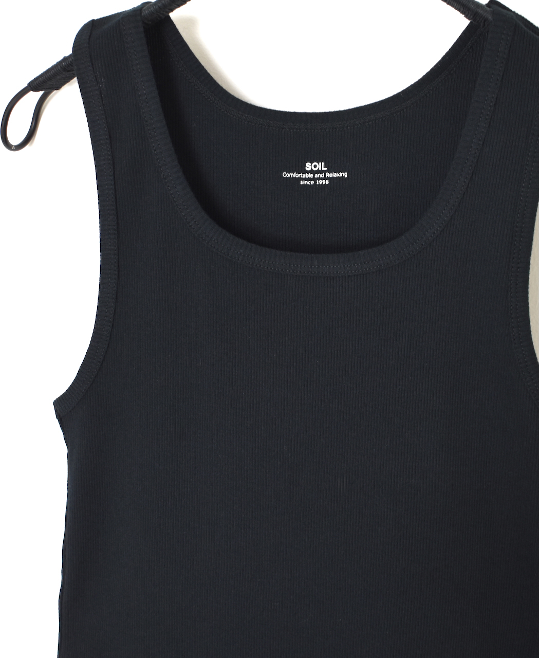 GNSL24031(タンクトップ) 40/1 TELECO U-NECK TANK TOP