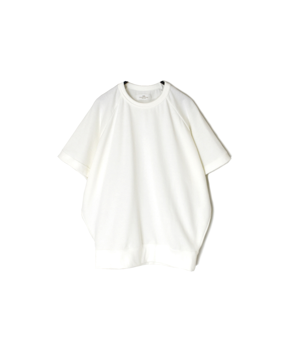 GNSL25031(Tシャツ) COMBED COTTON FRENCH TERRY FRENCH/SL CREW NECK T-SHIRT