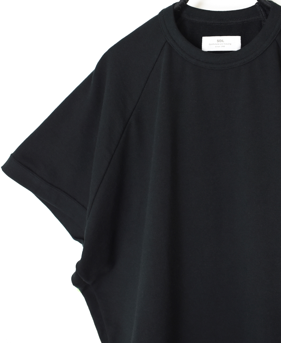 GNSL25031(Tシャツ) COMBED COTTON FRENCH TERRY FRENCH/SL CREW NECK T-SHIRT