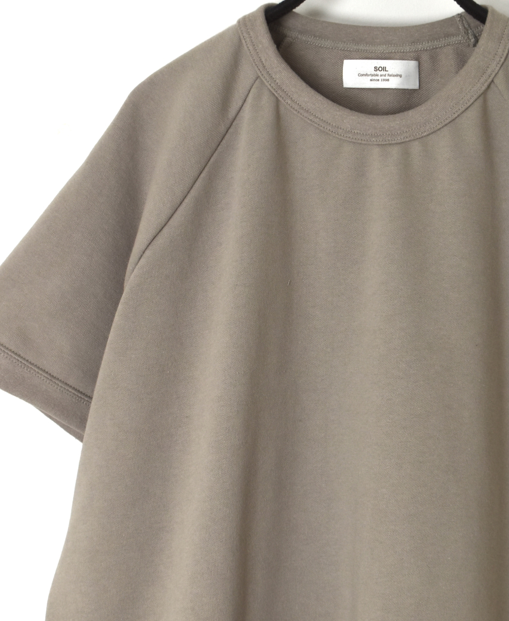 GNSL25031(Tシャツ) COMBED COTTON FRENCH TERRY FRENCH/SL CREW NECK T-SHIRT