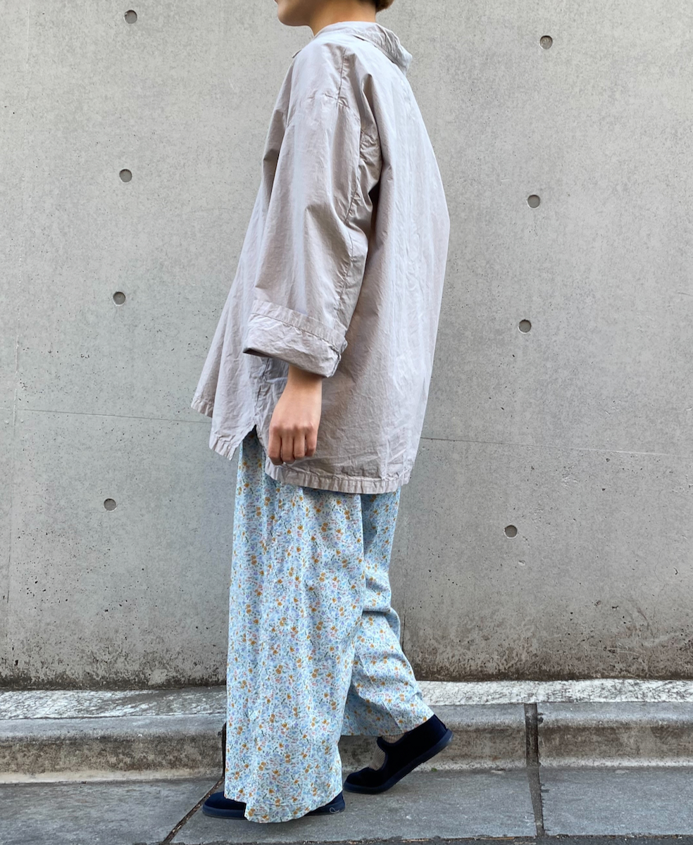 ISNAM2521D(シャツ) 50s POPLIN AUTOLOOM OVERDYE SKIPPER SHIRT