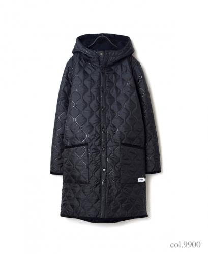 NAM1753 (コート) POLYxFLEECE HEAT QUILT REVERSIBLE HOODED COAT