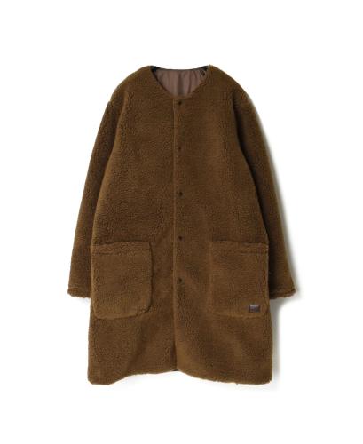 NAM2263Y (コート) FLEECE / NYLON NO COLLAR COAT