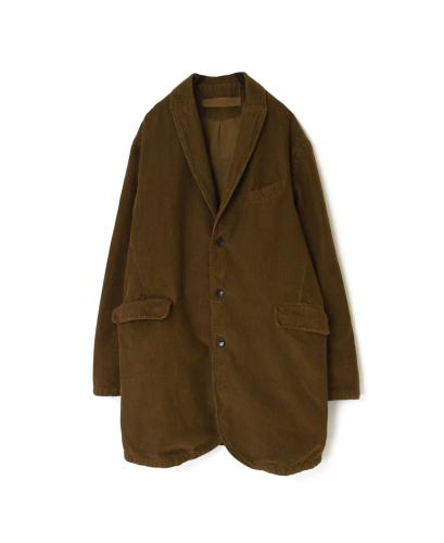 NVL2351C9D (コート) 9WALES CORDUROY/60'S ORGANIC CAMBRIC CENTER VENTS TAILORED COAT