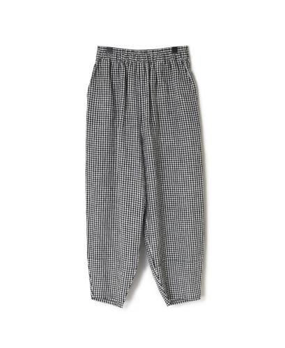 INSL24216 (パンツ) 60'S POWER LOOM LINEN GINGHAM CHECK EASY PANTS