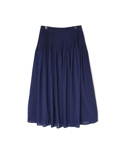 NMDS24595(スカート) 60s ORGANIC CAMBRIC MINI PINTUCK FLARED SKIRT