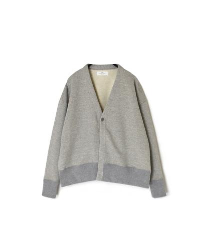 GNSL24553(カーディガン) FRENCH TERRY V-NECK 1BUTTON CARDIGAN