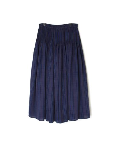 NMDS24584(キュロット) WOOL COTTON CHECK CULOTTES WITH PINTUCK