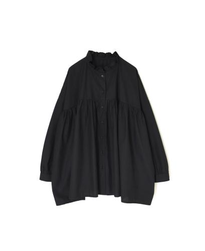 NSL24523(シャツ) 40s POPLIN PLAIN FRILL COLLAR SHIRT