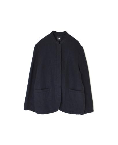 NMDS24551(ジャケット) WOOL/COTTON STAND COLLAR FLY FRONT JACKET