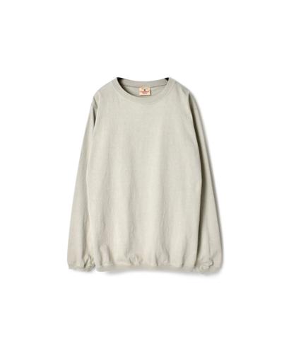 NGW9951 (Tシャツ) CREW NECK L/SL WITH CUFF & HEM RIB