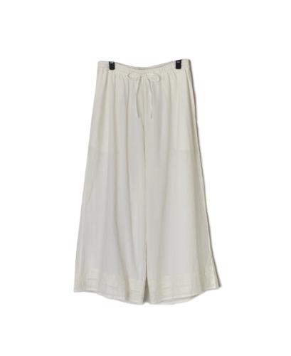 NSL24564(パンツ) 60s CAMBRIC PLAIN WITH LACE EASY PANTS