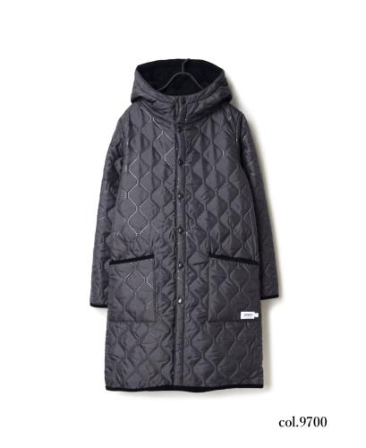 NAM1753 (コート) POLYxFLEECE HEAT QUILT REVERSIBLE HOODED COAT