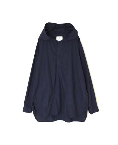 INHT2432CP (シャツ) 60s COTTON POPLIN OVERDYE HOODED PULLOVER SHIRT