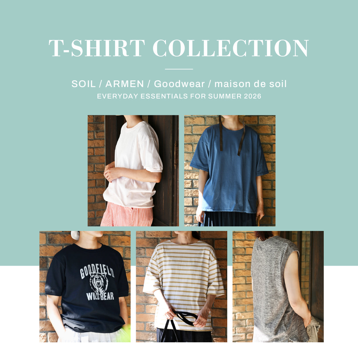 SUMMER T-SHIRT COLLECTION