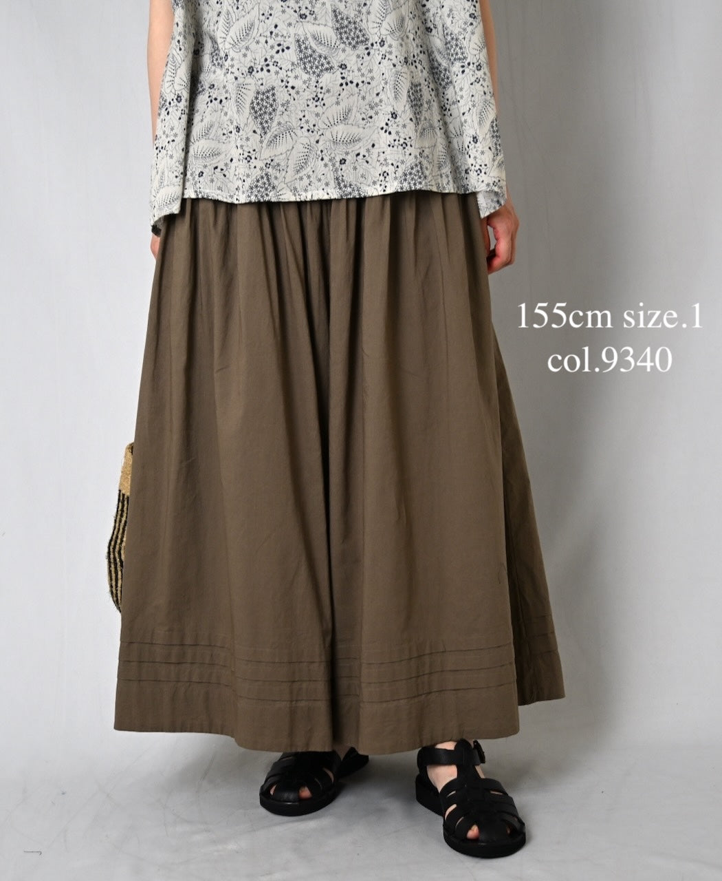 NSL26005 60s CAMBRIC PLAIN CULOTTES