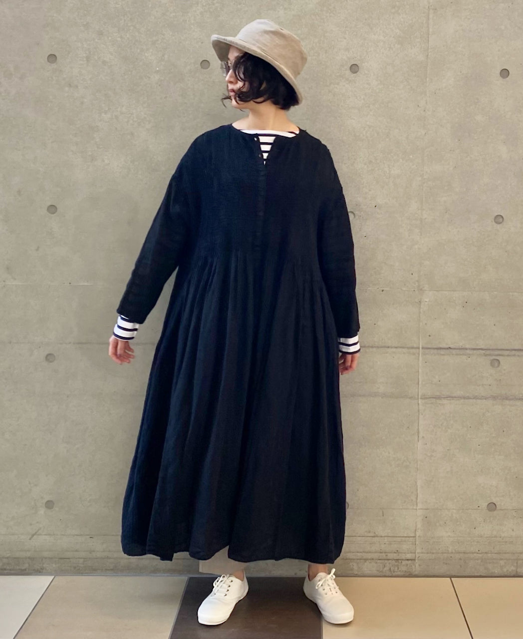 PHAM2001 LINEN SAILOR HAT