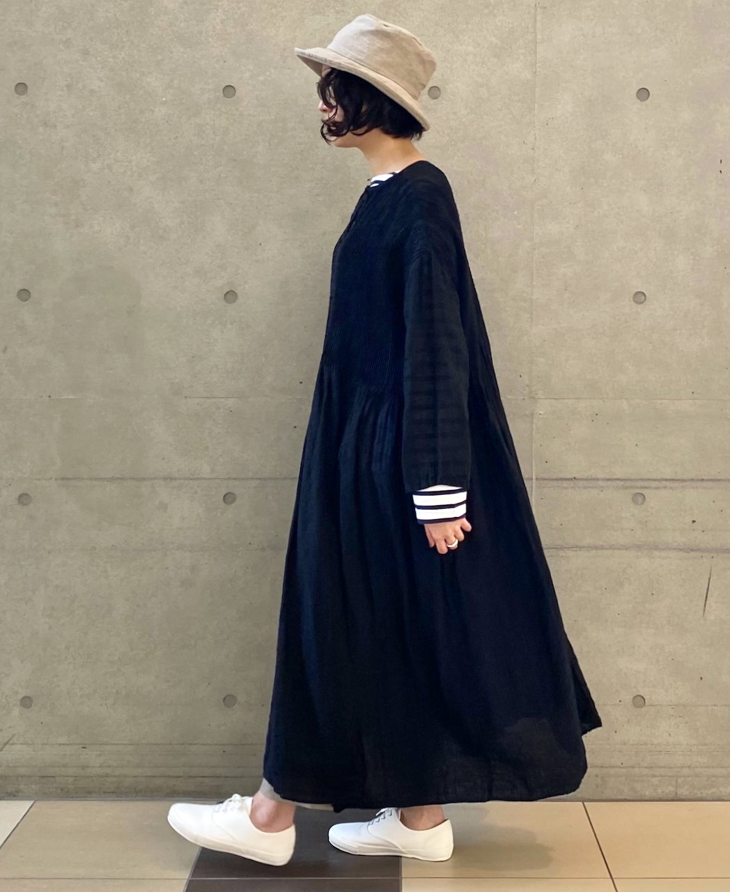 PHAM2001 LINEN SAILOR HAT