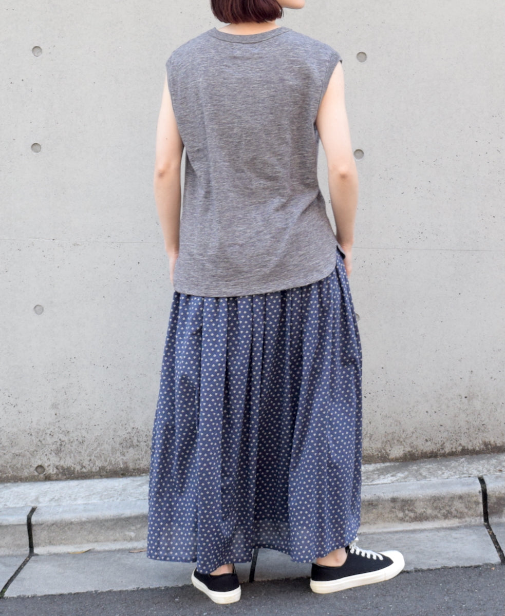 GNSL24042 SLUB VINTAGE CREW-NECK FRENCH/SL SHIRT