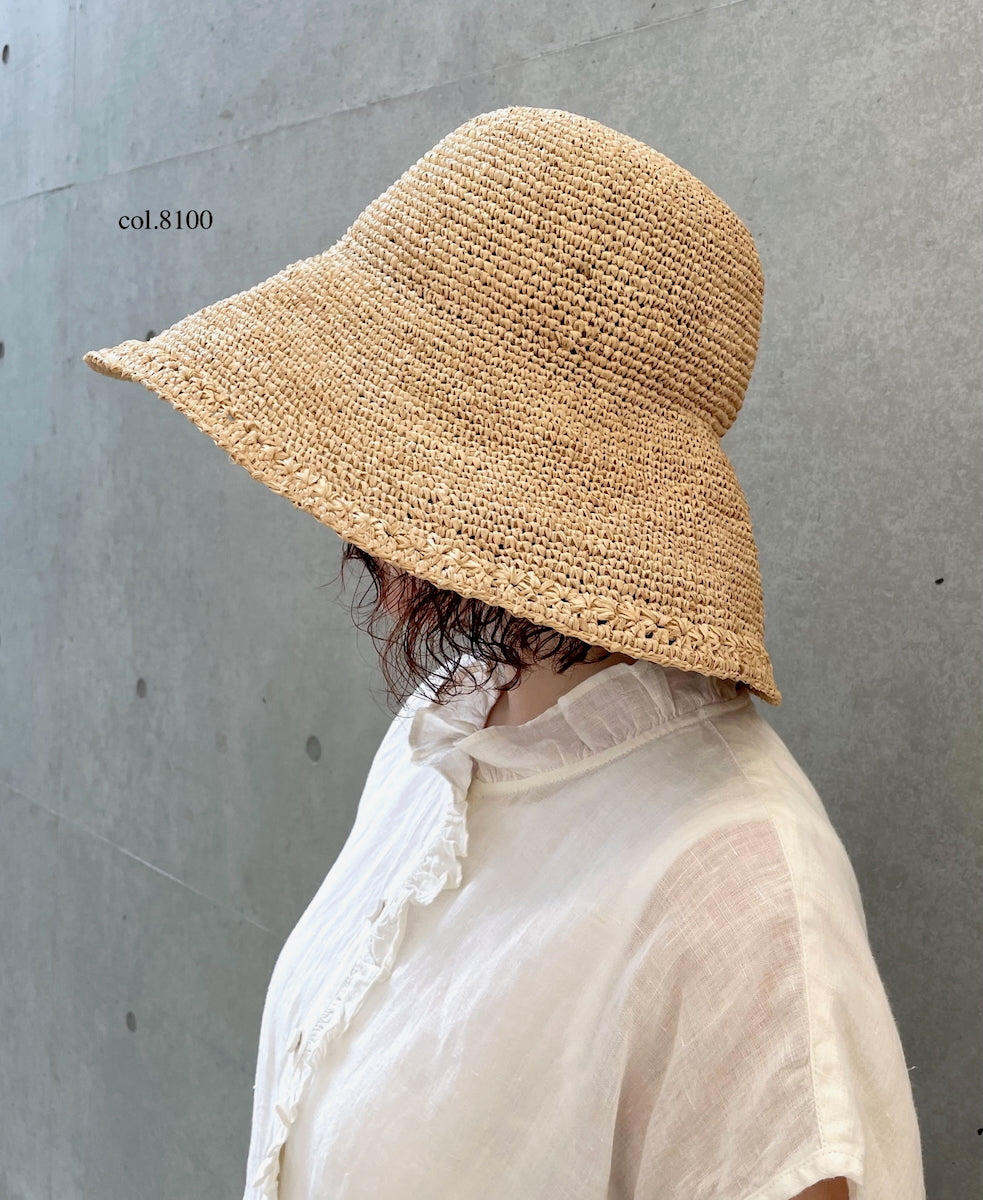 ANMDS2312 RAFFIA HAT
