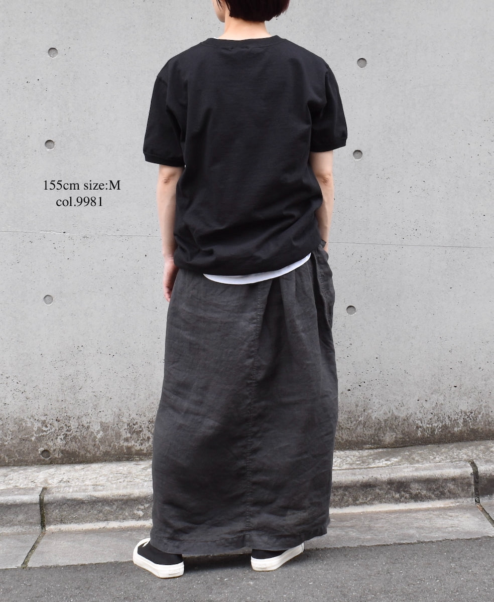 NGT9801 2871 7.2oz HEAVY WEIGHT COTTON CREW-NECK S/SL TEE CUFF & HEM RIB