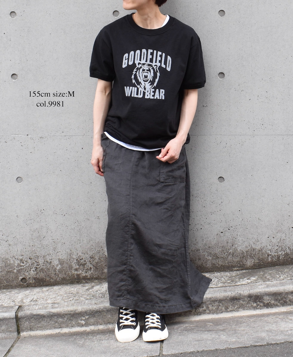 NGT9801 2871 7.2oz HEAVY WEIGHT COTTON CREW-NECK S/SL TEE CUFF & HEM RIB