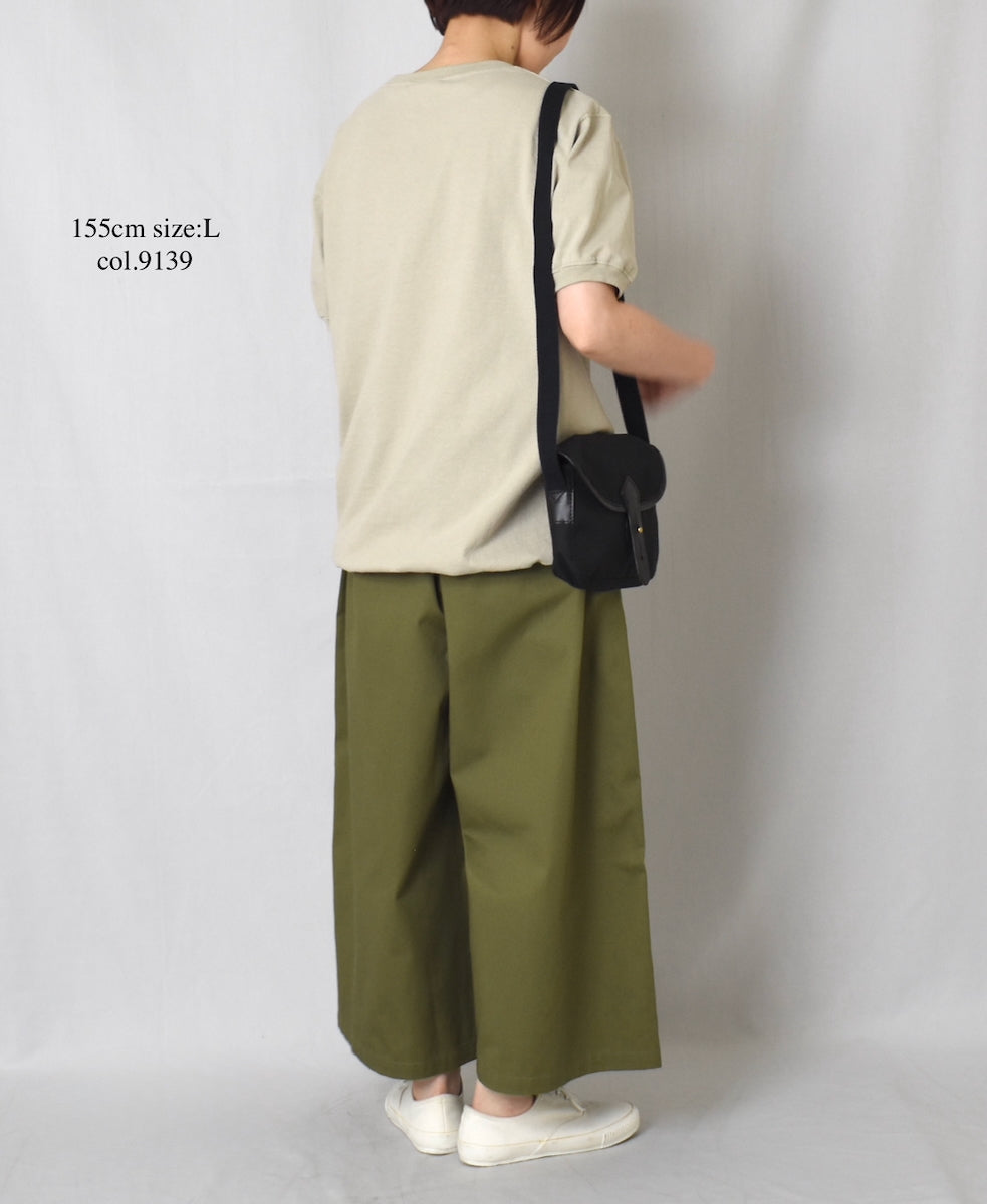 NGT9801 2871 7.2oz HEAVY WEIGHT COTTON CREW-NECK S/SL TEE CUFF & HEM RIB